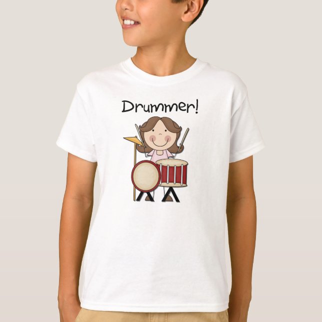 Drummer - Female Tshirts and Gifts (Front)