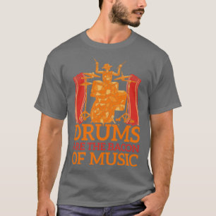 Drummer Gift Rock Music Percussion Drums T-Shirt