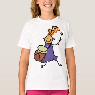 Drummer Girl T-Shirt