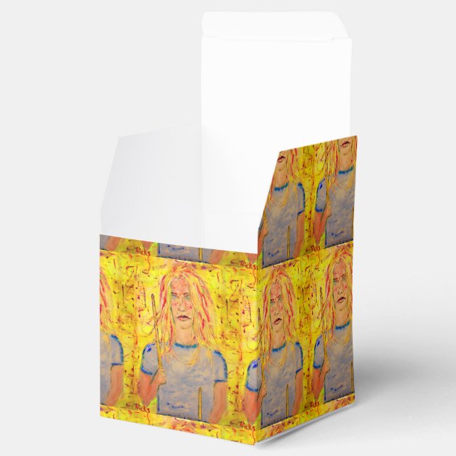 drummer girls rock favour box (Opened)