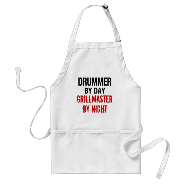 Drummer Grillmaster Standard Apron (Front)