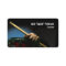 Drummer Holding Drumsticks Blue Business Card