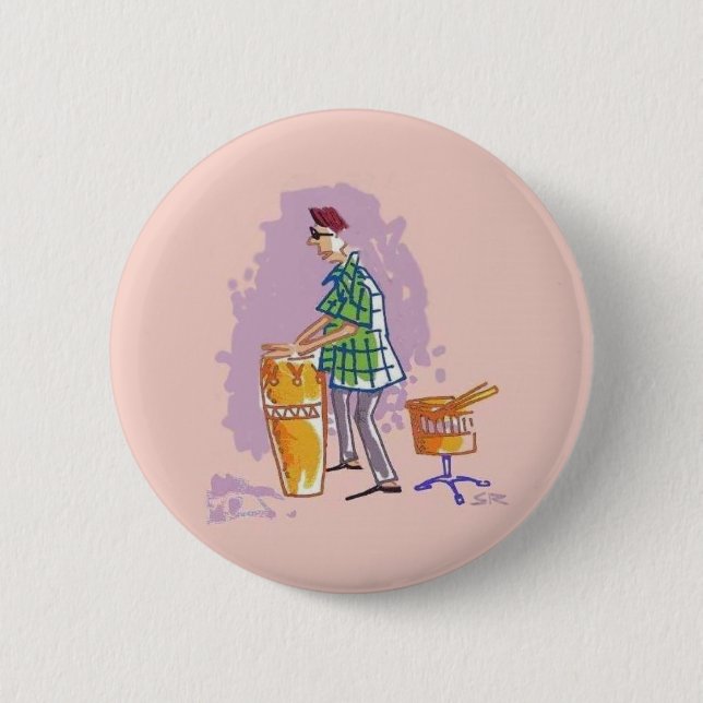 Drummer I button (Front)