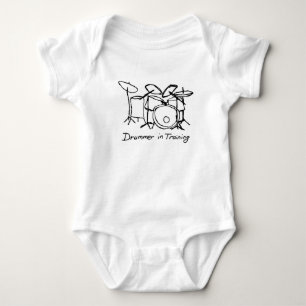 Drummer in Training Baby Bodysuit