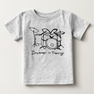 Drummer in Training Baby T-Shirt