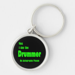 Drummer Key Ring