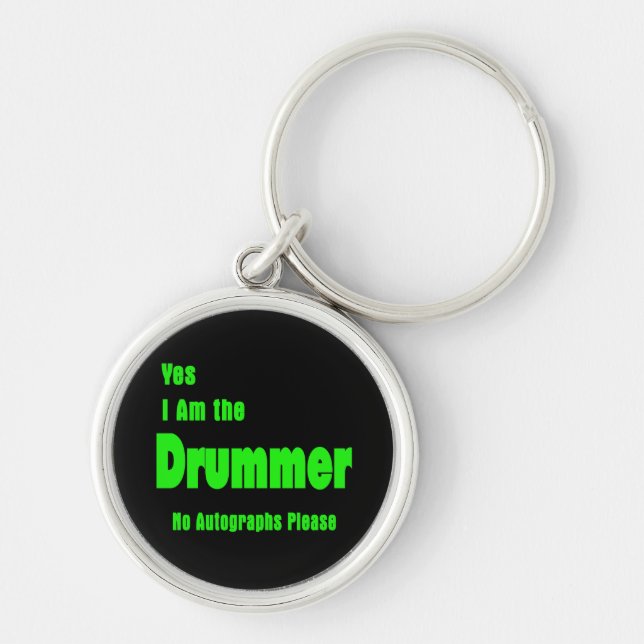 Drummer Key Ring (Front)