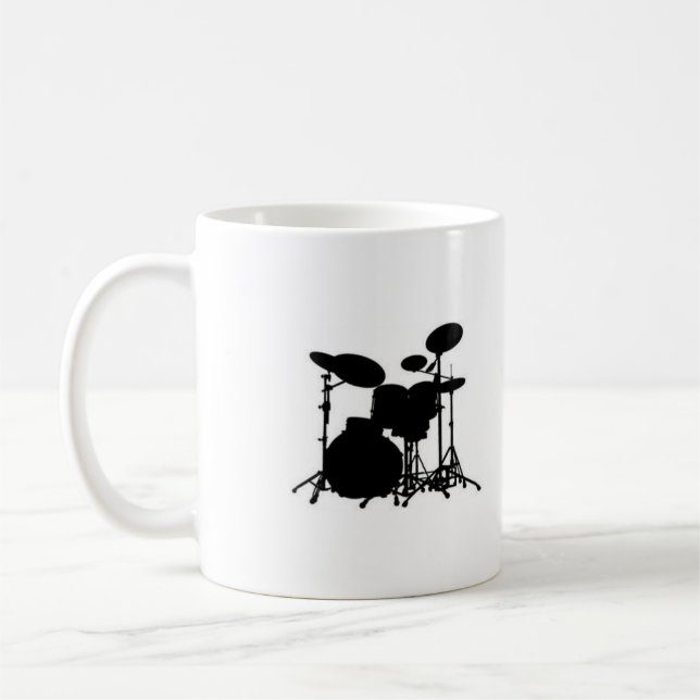 Drummer Love Coffee Mug (Left)