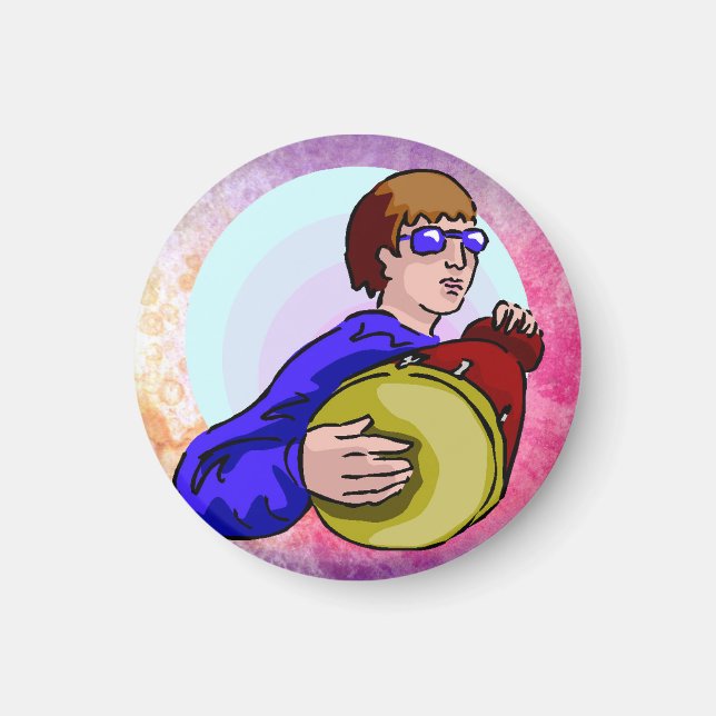 drummer magnet (Front)