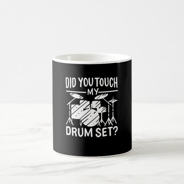 Drummer - My Drum Set Coffee Mug (Center)