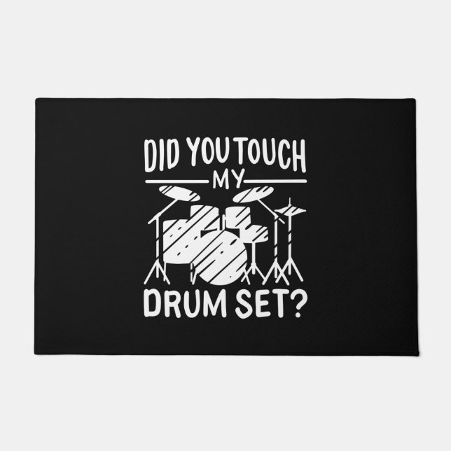 Drummer - My Drum Set Doormat (Front)