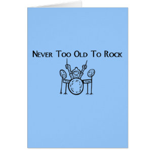 Drummer Never Too Old To Rock