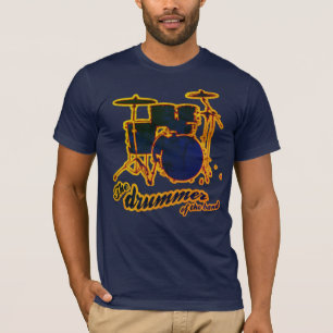 Drummer Of The Band dark blue T-Shirt