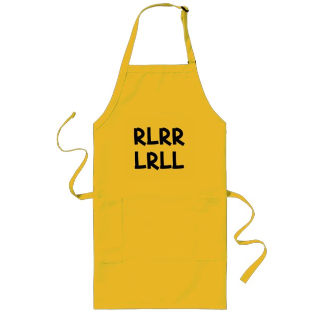 Drummer - Paradiddle Long Apron (Front)