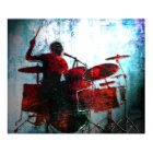 Drummer Pop of colour, Copyright Karen J Williams