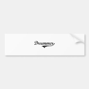 Drummer Professional Job Bumper Sticker