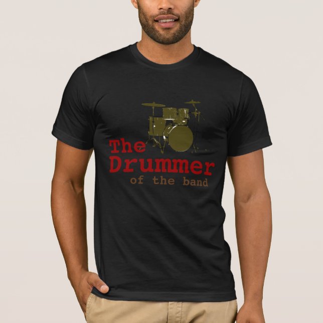 Drummer Rock-Tee T-Shirt (Front)