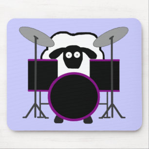 Drummer Sheep Mousepad