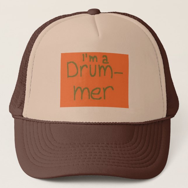 drummer trucker hat (Front)