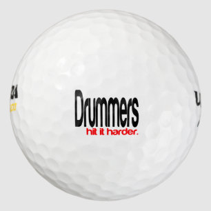 Drummers Hit It Harder Golf Balls