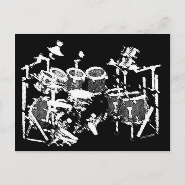 Drummers Post Card (Front)