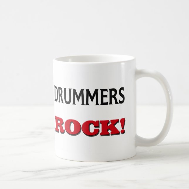 Drummers Rock Coffee Mug (Right)