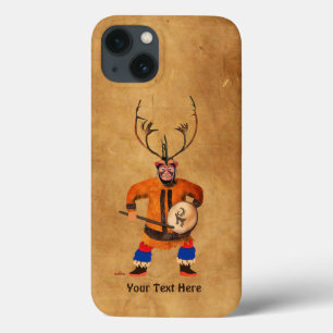 Drumming Shaman iPhone 13 Case