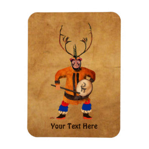 Drumming Shaman Magnet