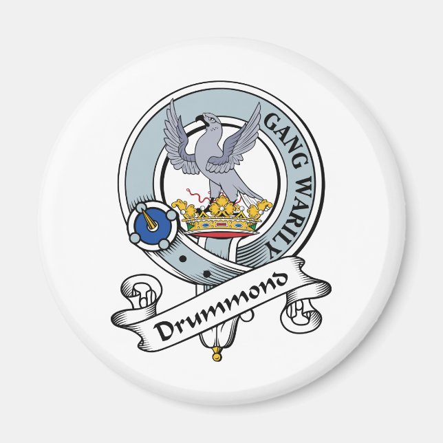 Drummond Clan Badge Magnet (Front)