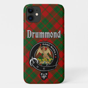 Drummond Clan Badge & Tartan Phone Case