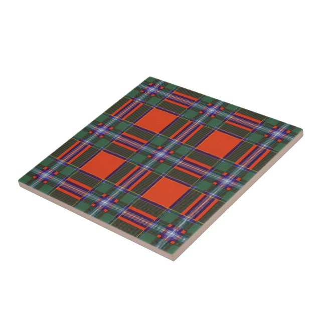 Drummond Scottish Tartan Tile (Side)