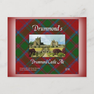 Drummond's Drummond Castle Ale Postcard