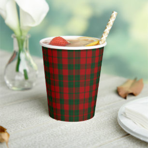 DrummondTartan Plaid Paper Cups