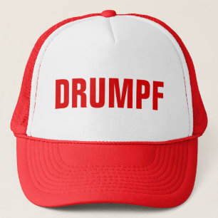 "DRUMPF" Trucker Hat: Anti-Trump Hat