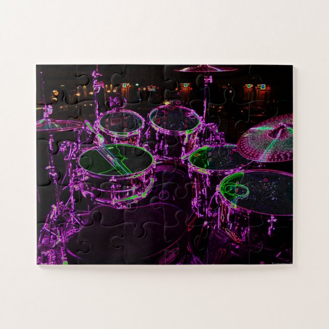 Drums 11x14 30pc jpcna jigsaw puzzle (Horizontal)