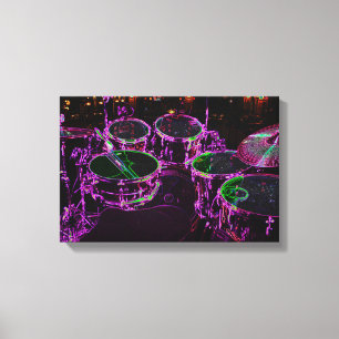 Drums 16.50x11 (41.25x27.5cm) waccnm canvas print