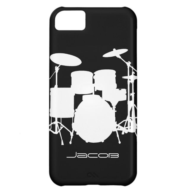 Drums Customisable Case-Mate iPhone Case (Back)