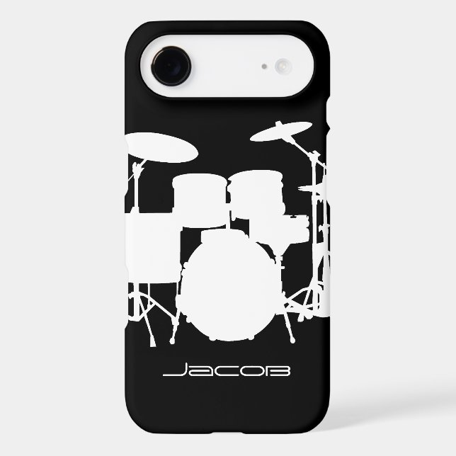 Drums Customisable Case-Mate iPhone Case (Back)