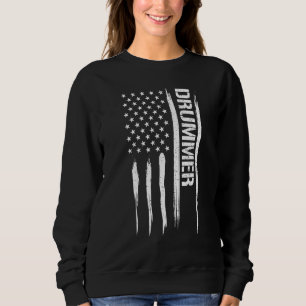 Drums Drummer - American Flag Sayings_1 Sweatshirt