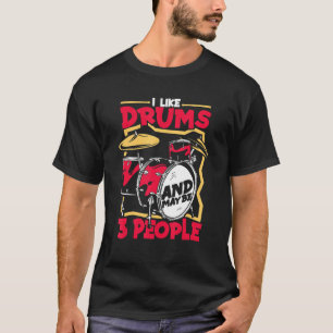 Drums Drummer Drum Kit 1 T-Shirt