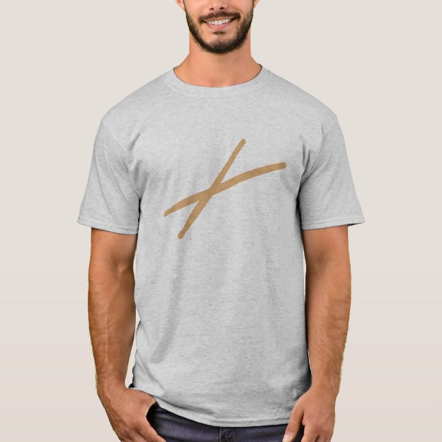 Drums - Drumsticks T-Shirt (Front)