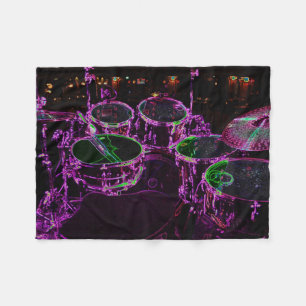Drums Fleece Blanket