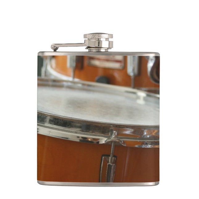 Drums Hip Flask (Front)