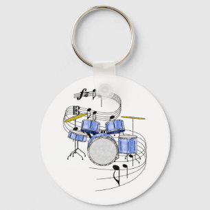 Drums Key Ring