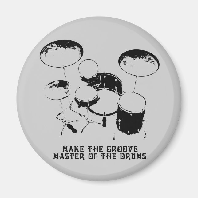 DRUMS Magnet (Front)