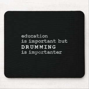 Drums Marching Band Drummer Education Mouse Mat