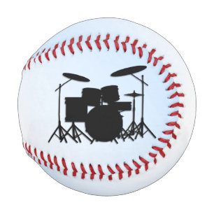 Drums Music Design Blue Baseball