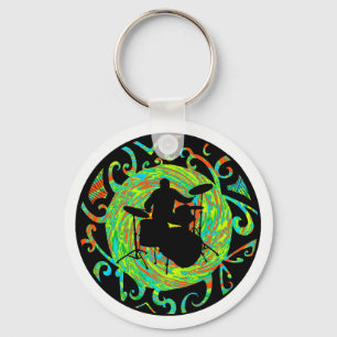 DRUMS NEW STAND KEY RING