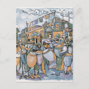 Drums Night Postcard 2008 Vs.