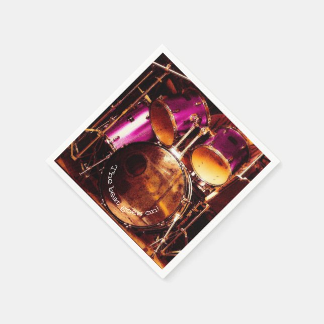 Drums, outdoor jam napkin (Corner)